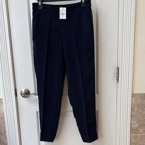 NWT:  JCrew Factory Jamie Pant, ankle length, Navy Blue, size 4